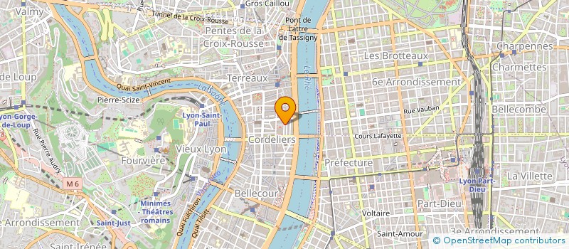 localisation de l'entreprise SCI PAULINE  LYON