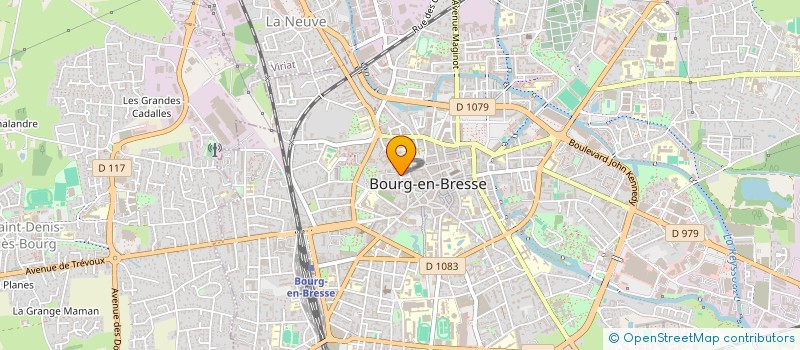 localisation de l'entreprise SCI PAULINE à BOURG-EN-BRESSE