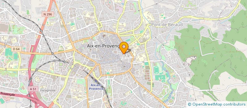 localisation de l'entreprise SCI PAULINE à AIX-EN-PROVENCE
