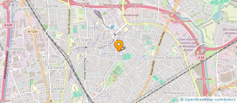 localisation de l'entreprise SCI PAULINE à TOULOUSE