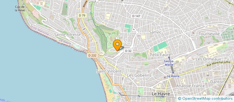 localisation de l'entreprise SCI PAULINE LASSARAT à LE HAVRE