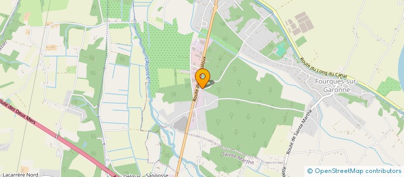 localisation de l'entreprise SCI PAULISE  FOURQUES-SUR-GARONNE