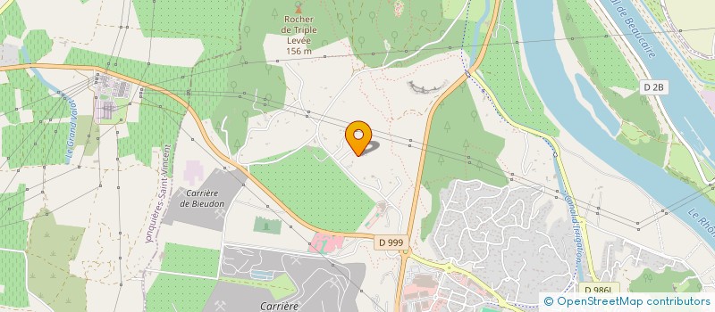 localisation de l'entreprise SCI PAULISSIMO  BEAUCAIRE