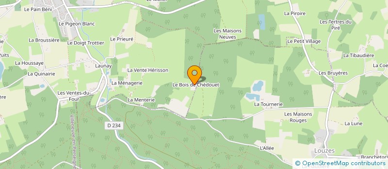 localisation de l'entreprise SCI PAULLOUKIRI  VILLENEUVE-EN-PERSEIGNE