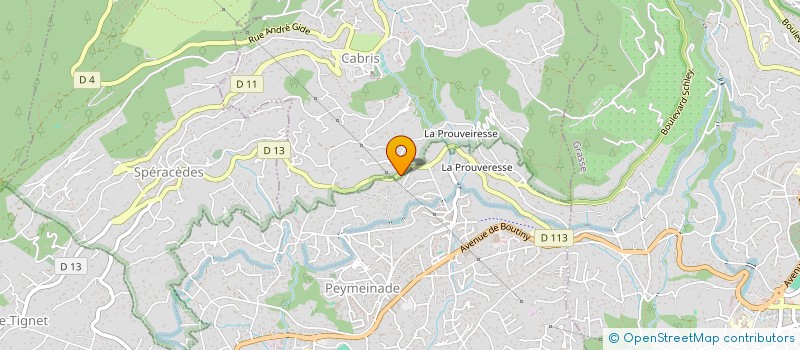 localisation de l'entreprise SCI PAULO  CABRIS