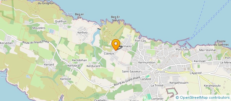 localisation de l'entreprise SCI PAUM  GROIX