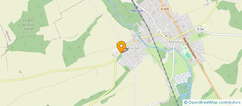 localisation de l'entreprise SCI PAUMAGA  MORISEL