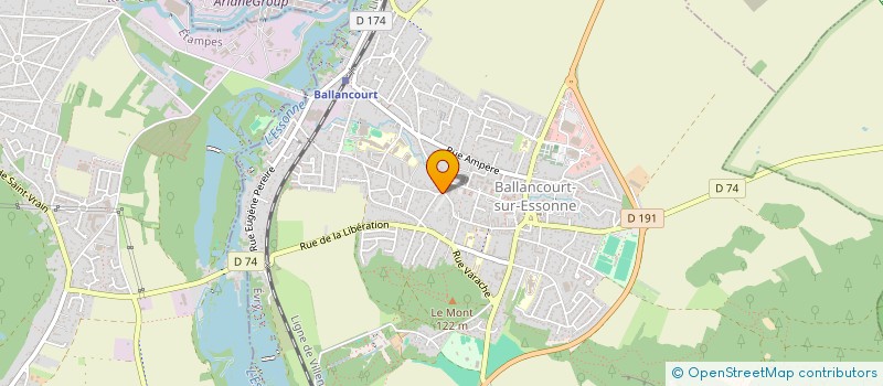 localisation de l'entreprise SCI PAUMALOUPI à BALLANCOURT-SUR-ESSONNE