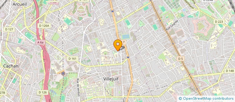 localisation de l'entreprise SCI PAUMAR à VILLEJUIF