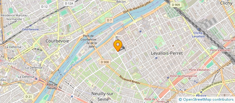 localisation de l'entreprise SCI PAUMARIC à NEUILLY-SUR-SEINE