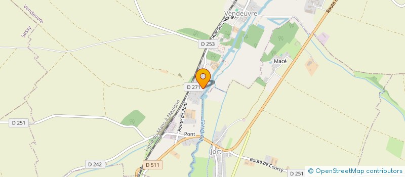 localisation de l'entreprise SCI PAUMARIN  VENDEUVRE