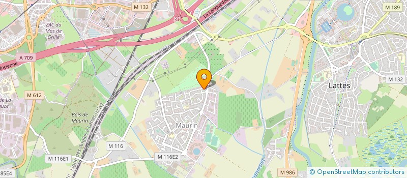 localisation de l'entreprise SCI PAUMARMAX à LATTES