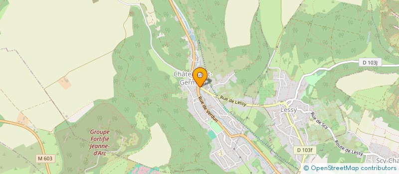 localisation de l'entreprise SCI PAUMELINE  SCY-CHAZELLES