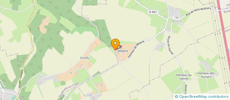 localisation de l'entreprise SCI PAUMILLE  BUTOT