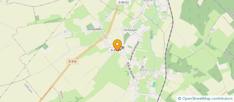 localisation de l'entreprise SCI PAUMMA  BOURS