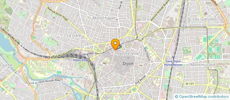 localisation de l'entreprise SCI PAUNICK à DIJON