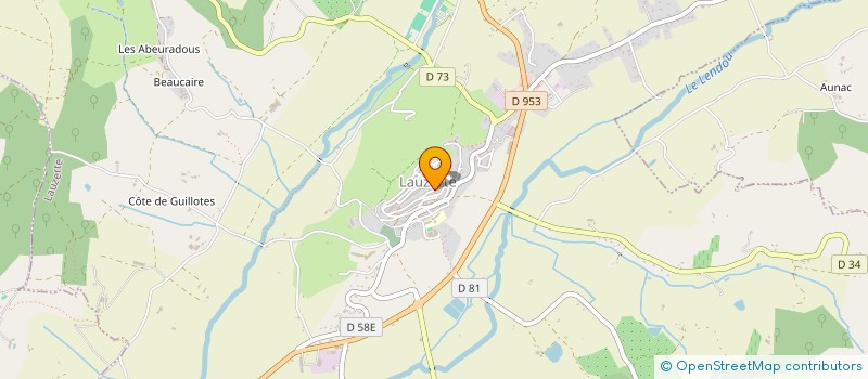 localisation de l'entreprise SCI PAUSE PASTEL  LAUZERTE