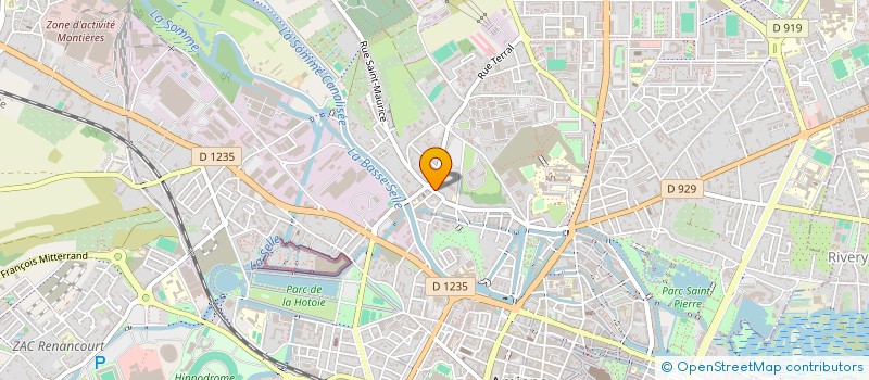 localisation de l'entreprise SCI PAUTARD à AMIENS