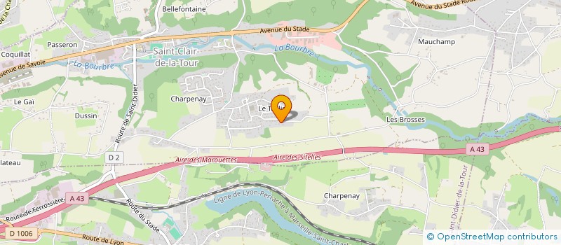 localisation de l'entreprise SCI PAUTOINE à AVRILLE