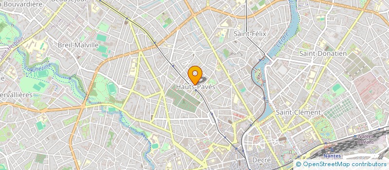 localisation de l'entreprise SCI PAV B à NANTES