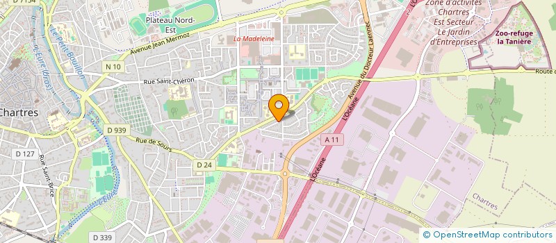 localisation de l'entreprise SCI PAV-LEVEQUE à CHARTRES