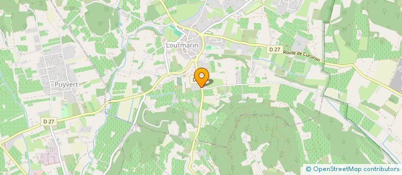 localisation de l'entreprise SCI PAVA  LOURMARIN