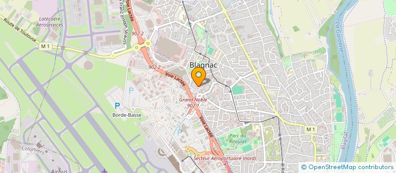 localisation de l'entreprise SCI PAVAN  BLAGNAC