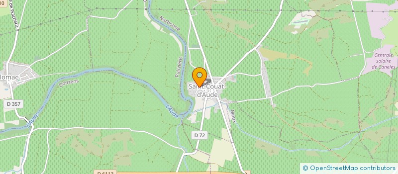 localisation de l'entreprise SCI PAVAN à SAINT-COUAT-D'AUDE