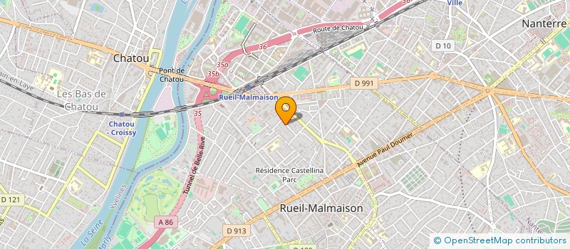 localisation de l'entreprise SCI PAVAP à RUEIL-MALMAISON