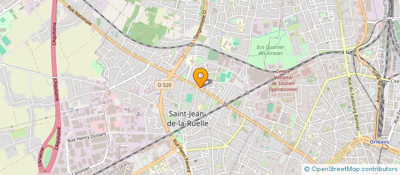 localisation de l'entreprise SCI PAVARD à SAINT-JEAN-DE-LA-RUELLE