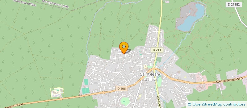 localisation de l'entreprise SCI PAVARD  SAINT-JEAN-D'ILLAC