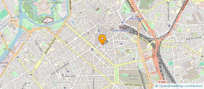 localisation de l'entreprise SCI PAVIBE à LILLE