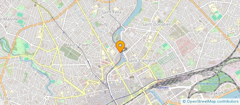 localisation de l'entreprise SCI PAVICLA à NANTES