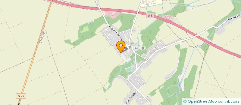 localisation de l'entreprise SCI PAVILLON SAINTE JULIE  SAINT-POUANGE