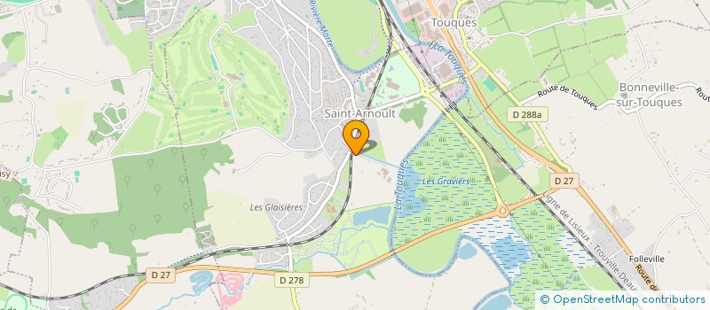 localisation de l'entreprise SCI PAVILORO  SAINT-ARNOULT