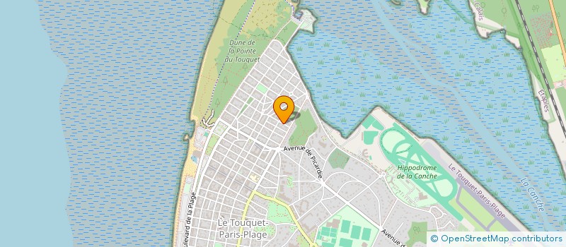localisation de l'entreprise SCI PAVINIPHIL à LE TOUQUET-PARIS-PLAGE