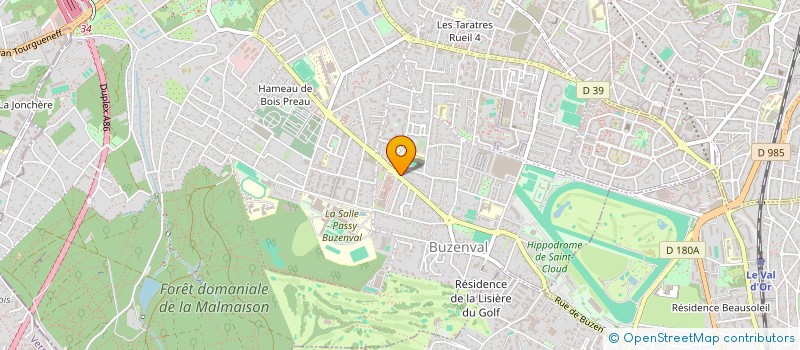 localisation de l'entreprise SCI PAWAA  MONTESSON