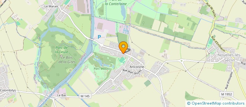 localisation de l'entreprise SCI PAWER  HOUPLIN-ANCOISNE