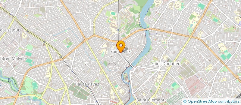 localisation de l'entreprise SCI PAX  NANTES