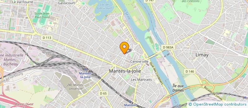 localisation de l'entreprise SCI PAYEN  MANTES-LA-JOLIE