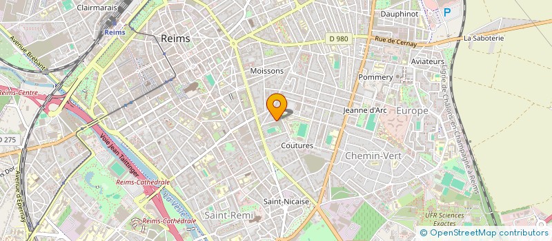 localisation de l'entreprise SCI PAYEN DELACROIX  REIMS