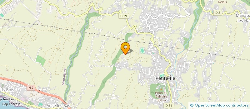 localisation de l'entreprise SCI PAYET JM & JL  PETITE-ILE