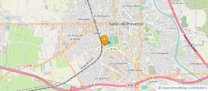 localisation de l'entreprise SCI PAYOMANI  SALON-DE-PROVENCE