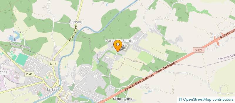 localisation de l'entreprise SCI PAYS  CARCARES-SAINTE-CROIX