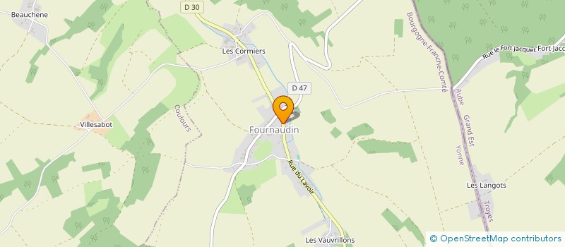 localisation de l'entreprise SCI PAYS D'OTHE à DIJON