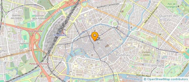 localisation de l'entreprise SCI PAYS DE LOIRE  STRASBOURG