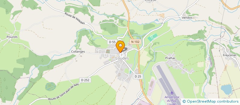 localisation de l'entreprise SCI PAYS PIERRE  LOUDES