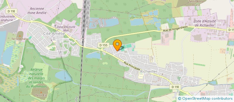 localisation de l'entreprise SCI PAYSAGES  RICHWILLER