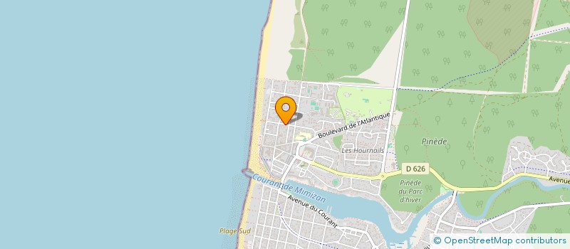 localisation de l'entreprise SCI PAYSANDU  MIMIZAN