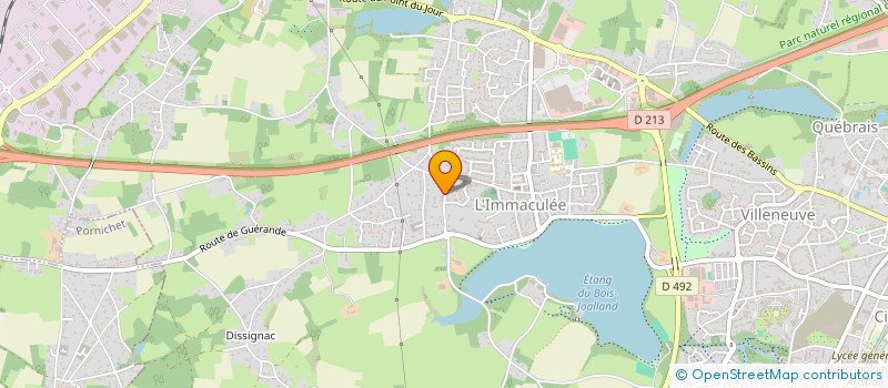 localisation de l'entreprise SCI PAZ IMMOBILIER  SAINT-NAZAIRE